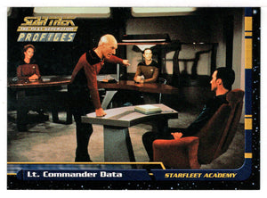 Lt. Commander Data (Trading Card) Star Trek The Next Generation - Profiles - 2000 Skybox # 12 - Mint