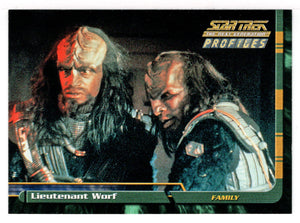 Lieutenant Worf (Trading Card) Star Trek The Next Generation - Profiles - 2000 Skybox # 22 - Mint