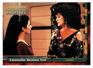Counselor Deanna Troi (Trading Card) Star Trek The Next Generation - Profiles - 2000 Skybox # 25 - Mint