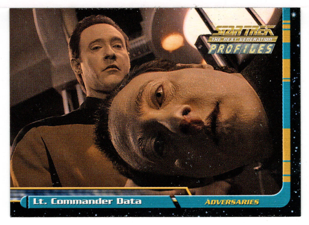 Lt. Commander Data (Trading Card) Star Trek The Next Generation - Profiles - 2000 Skybox # 39 - Mint