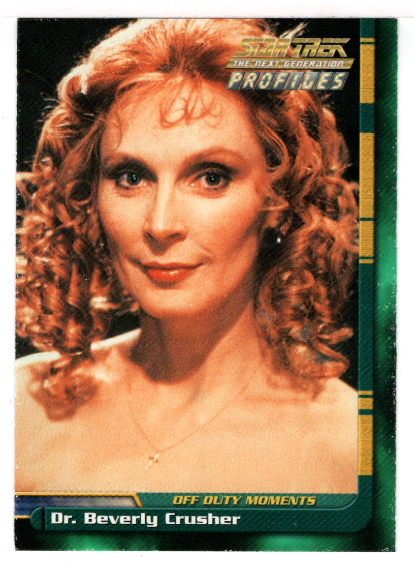 Dr. Beverly Crusher (Trading Card) Star Trek The Next Generation - Profiles - 2000 Skybox # 50 - Mint