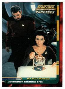 Counselor Deanna Troi (Trading Card) Star Trek The Next Generation - Profiles - 2000 Skybox # 52 - Mint