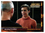 Wesley Crusher (Trading Card) Star Trek The Next Generation - Profiles - 2000 Skybox # 63 - Mint