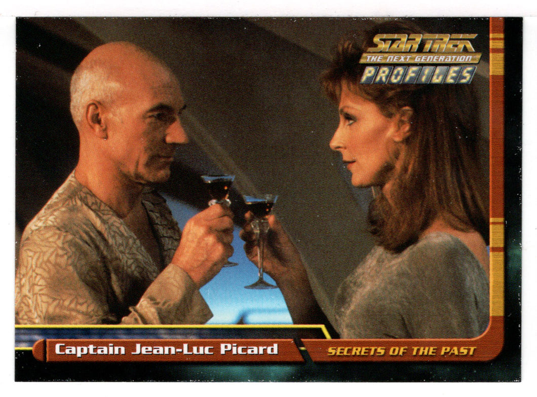 Captain Jean-Luc Picard (Trading Card) Star Trek The Next Generation - Profiles - 2000 Skybox # 64 - Mint