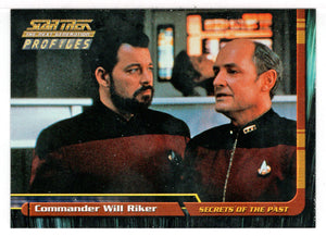 Commander Will Riker (Trading Card) Star Trek The Next Generation - Profiles - 2000 Skybox # 65 - Mint
