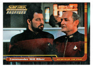 Commander Will Riker (Trading Card) Star Trek The Next Generation - Profiles - 2000 Skybox # 65 - Mint