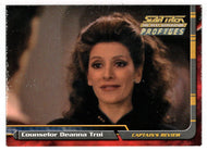 Counselor Deanna Troi (Trading Card) Star Trek The Next Generation - Profiles - 2000 Skybox # 79 - Mint