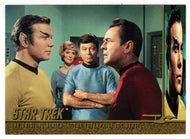 Acting on Secret Federation Orders - The Enterprise (Trading Card) Star Trek The Original Series - Season 3 Behind-the-Scenes - 1999 Skybox # 117 - Mint