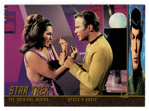 Sigma Draconis VI - Spock's Brain (Trading Card) Star Trek The Original Series - Season 3 Behind-the-Scenes - 1999 Skybox # 121 - Mint