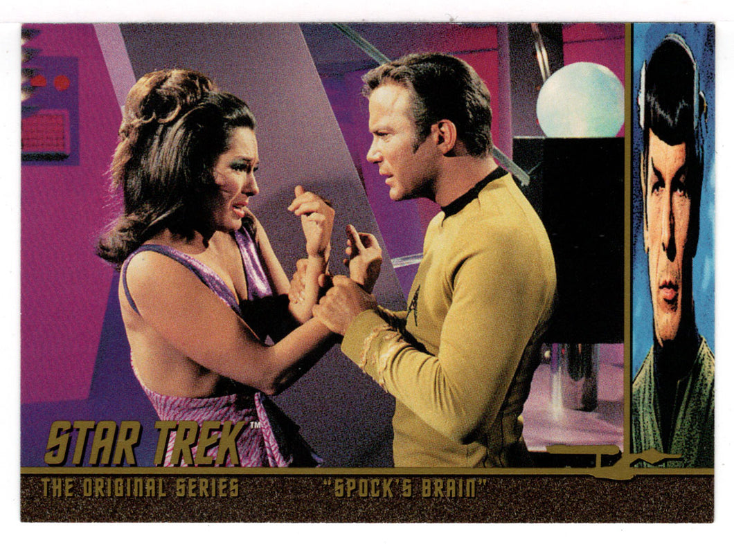 Sigma Draconis VI - Spock's Brain (Trading Card) Star Trek The Original Series - Season 3 Behind-the-Scenes - 1999 Skybox # 121 - Mint