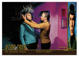 Spock's Brain (Trading Card) Star Trek The Original Series - Season 3 Behind-the-Scenes - 1999 Skybox # 122 - Mint