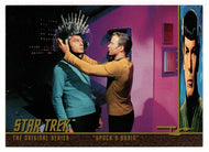 The Vulcan Brain - Spock's Brain (Trading Card) Star Trek The Original Series - Season 3 Behind-the-Scenes - 1999 Skybox # 122 - Mint