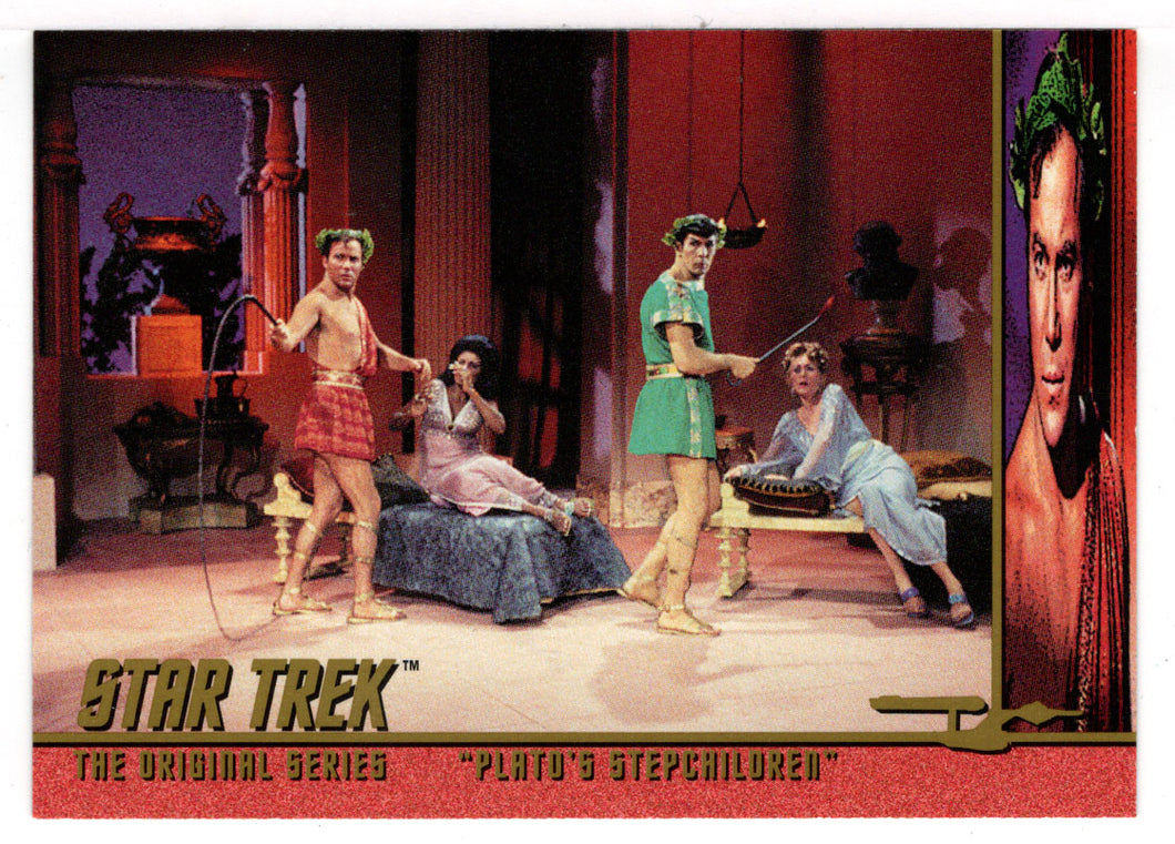 Plato's Stepchildren (Trading Card) Star Trek The Original Series - Season 3 Behind-the-Scenes - 1999 Skybox # 133 - Mint