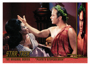 Plato's Stepchildren (Trading Card) Star Trek The Original Series - Season 3 Behind-the-Scenes - 1999 Skybox # 134 - Mint