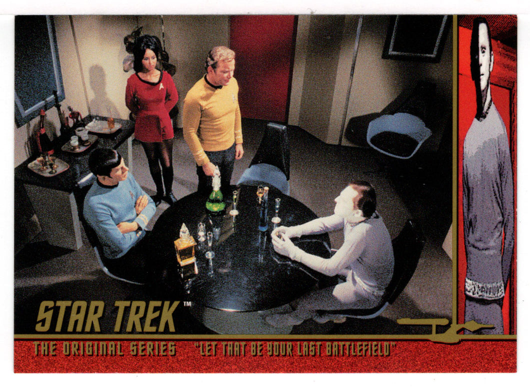 Let That Be Your Battlefield (Trading Card) Star Trek The Original Series - Season 3 Behind-the-Scenes - 1999 Skybox # 139 - Mint