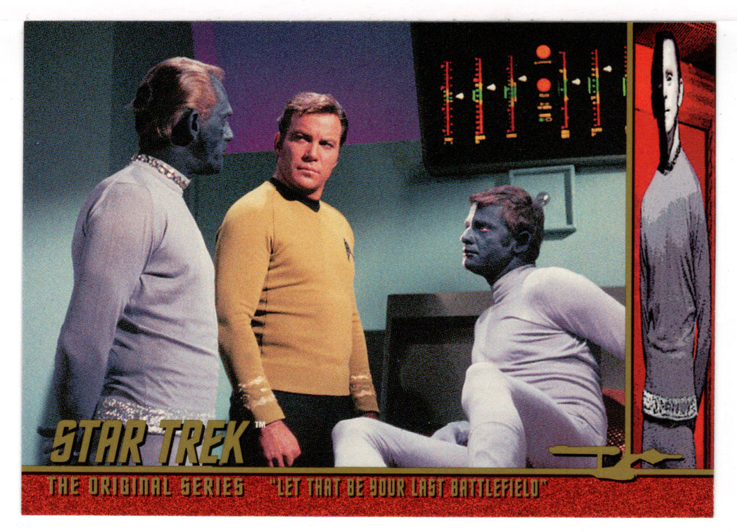 Let That Be Your Battlefield (Trading Card) Star Trek The Original Series - Season 3 Behind-the-Scenes - 1999 Skybox # 140 - Mint