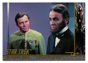 The Savage Curtain (Trading Card) Star Trek The Original Series - Season 3 Behind-the-Scenes - 1999 Skybox # 153 - Mint