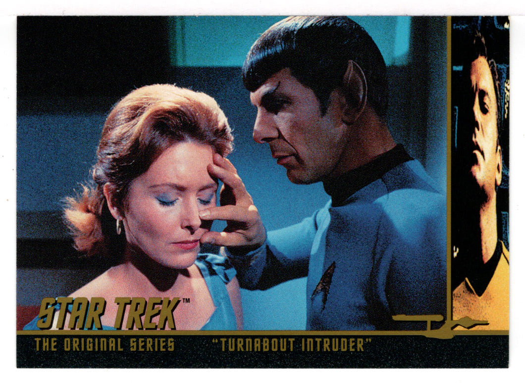 The Change in Captain Kirk's Behavior - Turnabout Intruder (Trading Card) Star Trek The Original Series - Season 3 Behind-the-Scenes - 1999 Skybox # 158 - Mint