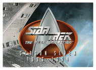 Episode # 47423.9 - 47566.7 (Trading Card) Star Trek The Next Generation - Season Seven - 1999 Skybox # 641 - Mint