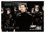 Descent Part II (Trading Card) Star Trek The Next Generation - Season Seven - 1999 Skybox # 646 - Mint