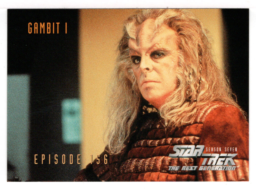 Gambit Part I (Trading Card) Star Trek The Next Generation - Season Seven - 1999 Skybox # 657 - Mint