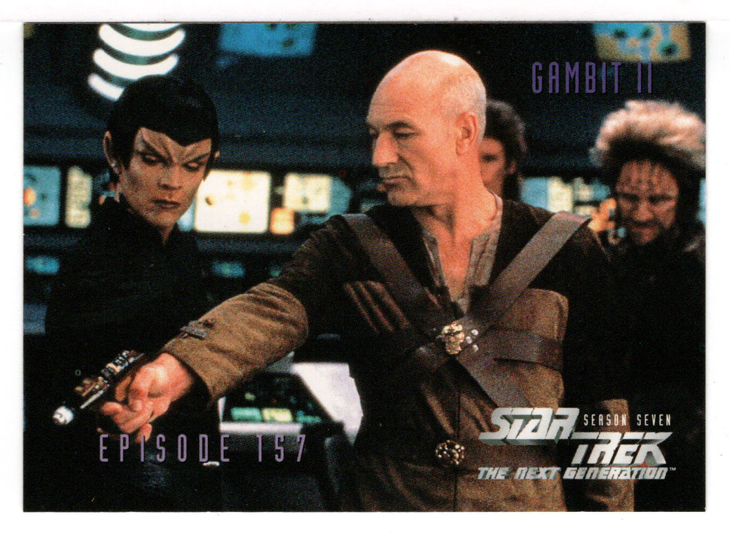 Gambit Part II (Trading Card) Star Trek The Next Generation - Season Seven - 1999 Skybox # 659 - Mint