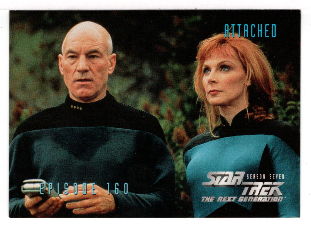 Attached (Trading Card) Star Trek The Next Generation - Season Seven - 1999 Skybox # 667 - Mint