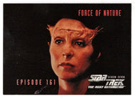 Force of Nature (Trading Card) Star Trek The Next Generation - Season Seven - 1999 Skybox # 672 - Mint