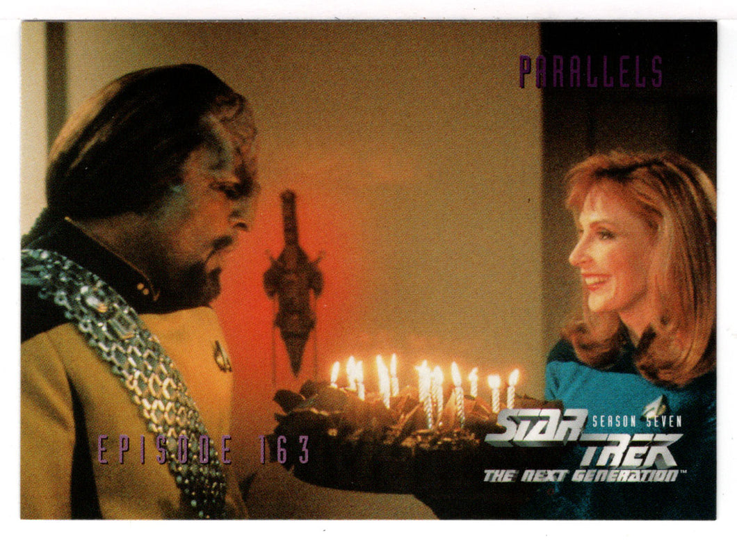 Parallels (Trading Card) Star Trek The Next Generation - Season Seven - 1999 Skybox # 676 - Mint