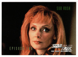 Sub Rosa (Trading Card) Star Trek The Next Generation - Season Seven - 1999 Skybox # 686 - Mint