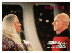 Journey's End (Trading Card) Star Trek The Next Generation - Season Seven - 1999 Skybox # 703 - Mint