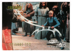 Firstborn (Trading Card) Star Trek The Next Generation - Season Seven - 1999 Skybox # 707 - Mint