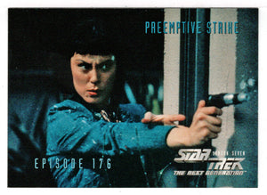 Preemptive Strike (Trading Card) Star Trek The Next Generation - Season Seven - 1999 Skybox # 716 - Mint