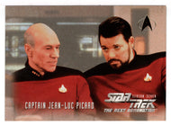 Commander William T. Riker - Capt. Jean-Luc Picard (Trading Card) Star Trek The Next Generation - Season Seven - 1999 Skybox # 722 - Mint