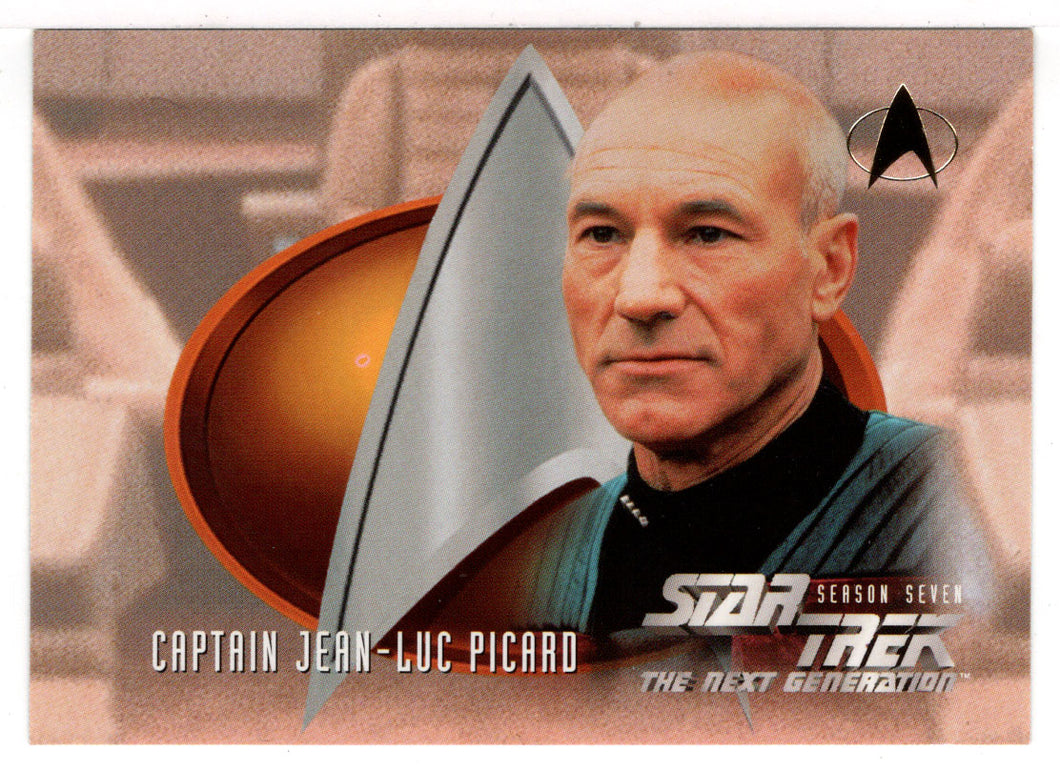 Capt. Jean-Luc Picard (Trading Card) Star Trek The Next Generation - Season Seven - 1999 Skybox # 726 - Mint