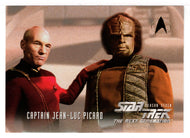 Lieutenant Worf - Capt. Jean-Luc Picard (Trading Card) Star Trek The Next Generation - Season Seven - 1999 Skybox # 727 - Mint