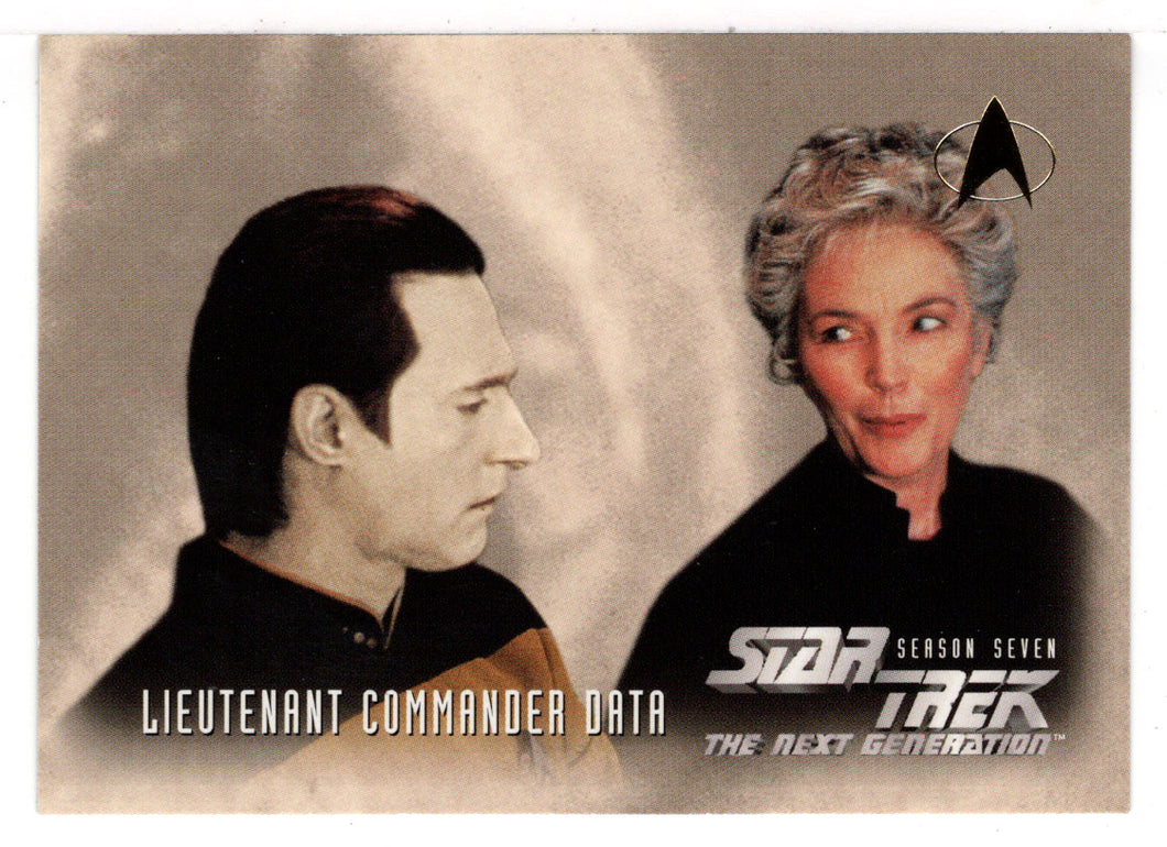 Juliana Soong Tainer - Lt. Commander Data (Trading Card) Star Trek The Next Generation - Season Seven - 1999 Skybox # 738 - Mint