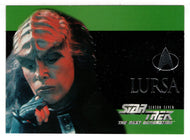 Klingon Embossed Characters - Lursa (Trading Card) Star Trek The Next Generation - Season Seven - 1999 Skybox # S-40 - Mint