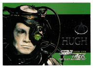 Klingon Embossed Characters - Hugh (Trading Card) Star Trek The Next Generation - Season Seven - 1999 Skybox # S-42 - Mint