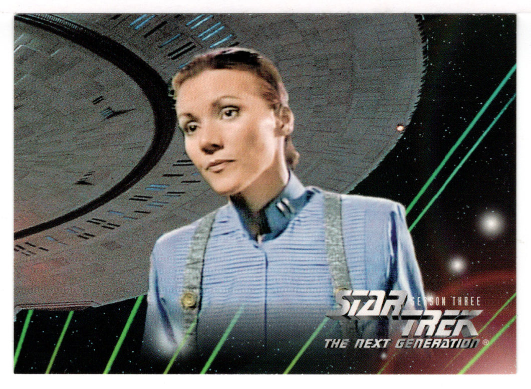 Mission Chronology - Card D (Trading Card) Star Trek The Next Generation - Season Three - 1995 Skybox # 208 - Mint