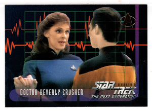 Doctor Beverly Crusher (Trading Card) Star Trek The Next Generation - Season Three - 1995 Skybox # 214 - Mint