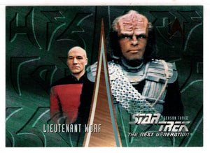 Lieutenant Worf (Trading Card) Star Trek The Next Generation - Season Three - 1995 Skybox # 224 - Mint
