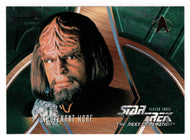 Lieutenant Worf (Trading Card) Star Trek The Next Generation - Season Three - 1995 Skybox # 227 - Mint