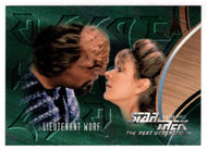 Lieutenant Worf (Trading Card) Star Trek The Next Generation - Season Three - 1995 Skybox # 231 - Mint