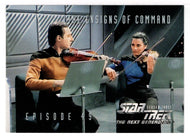 The Ensigns of Command - Episode 49 (Trading Card) Star Trek The Next Generation - Season Three - 1995 Skybox # 235 - Mint
