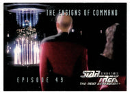 The Ensigns of Command - Episode 49 (Trading Card) Star Trek The Next Generation - Season Three - 1995 Skybox # 237 - Mint