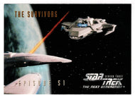 The Survivors - Episode 51 (Trading Card) Star Trek The Next Generation - Season Three - 1995 Skybox # 239 - Mint