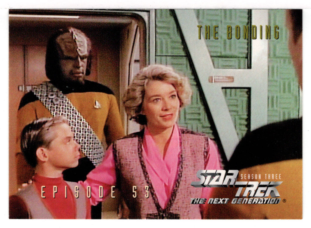 The Bonding - Episode 53 (Trading Card) Star Trek The Next Generation - Season Three - 1995 Skybox # 245 - Mint
