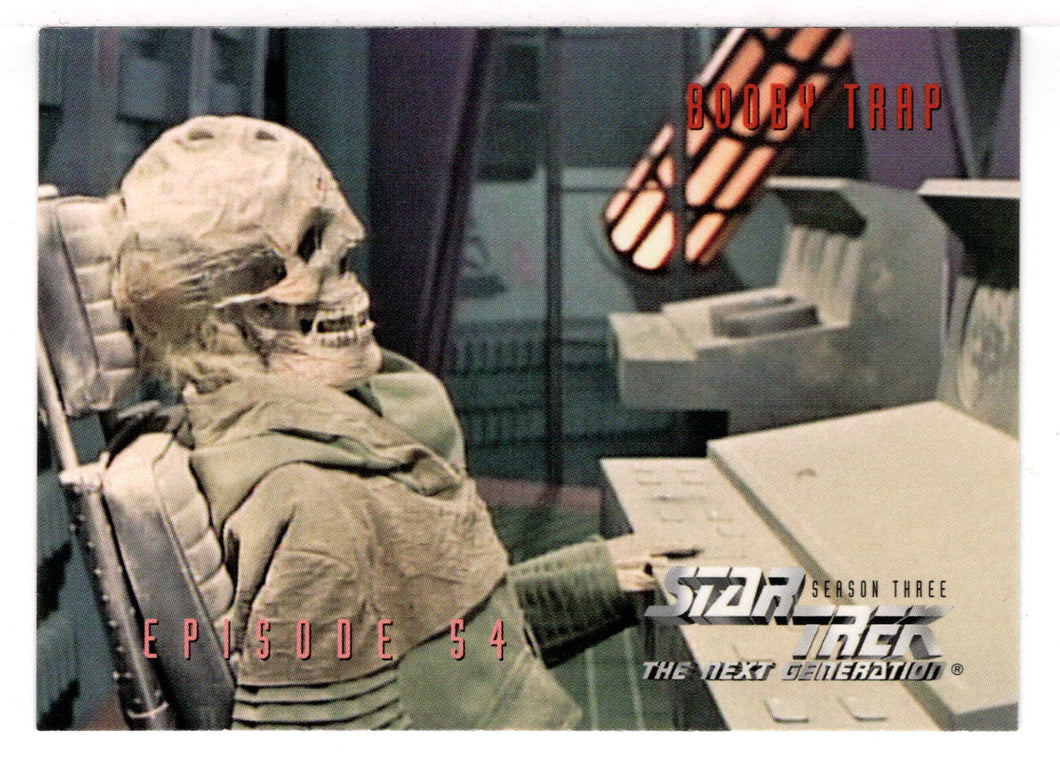 Booby Trap - Episode 54 (Trading Card) Star Trek The Next Generation - Season Three - 1995 Skybox # 247 - Mint