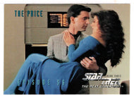 The Price - Episode 56 (Trading Card) Star Trek The Next Generation - Season Three - 1995 Skybox # 254 - Mint